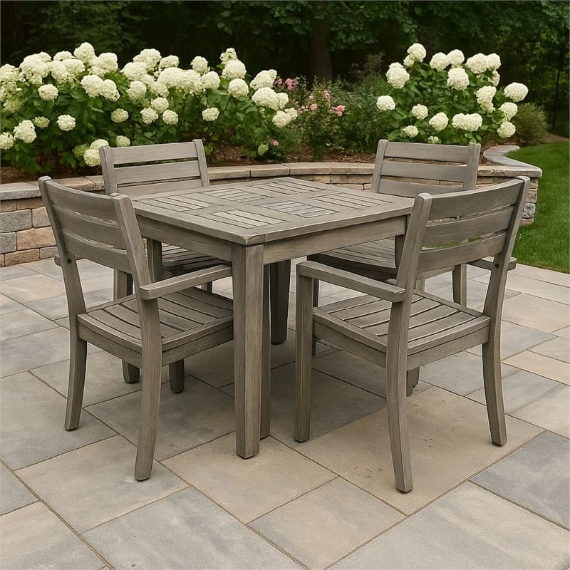 Benjara Bops Outdoor Square Side Table- 20