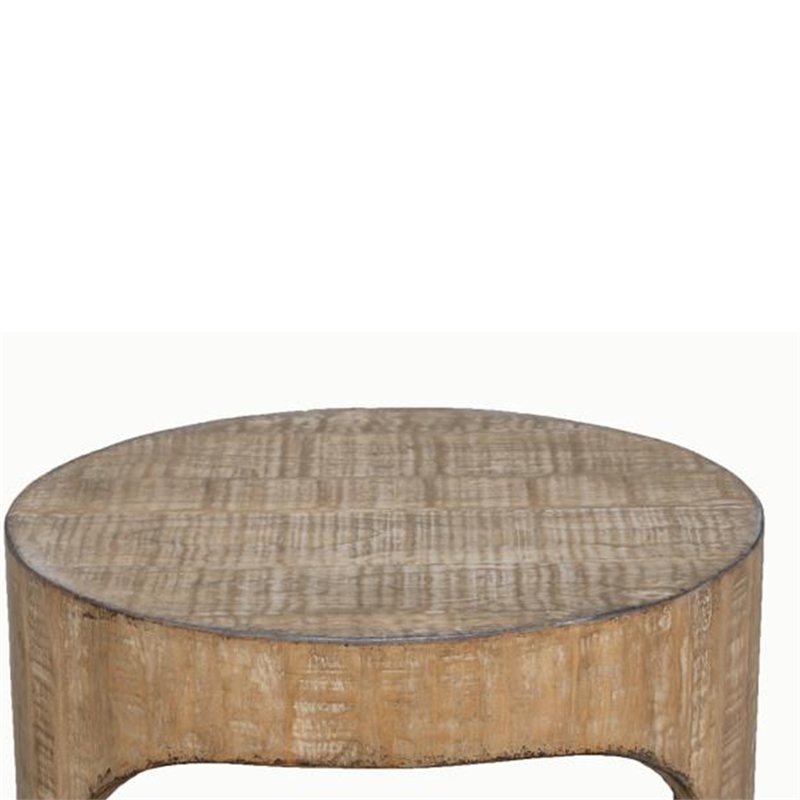 Benjara Roki Side End Table w Shelf- 22