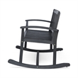 Benjara Outdoor Rocking Loveseat Bench- 50