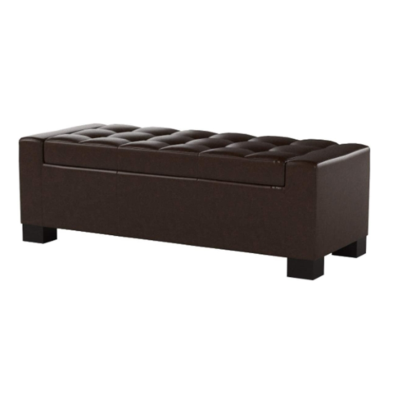 Benjara Liani Ottoman Bench- Storage Top- 50