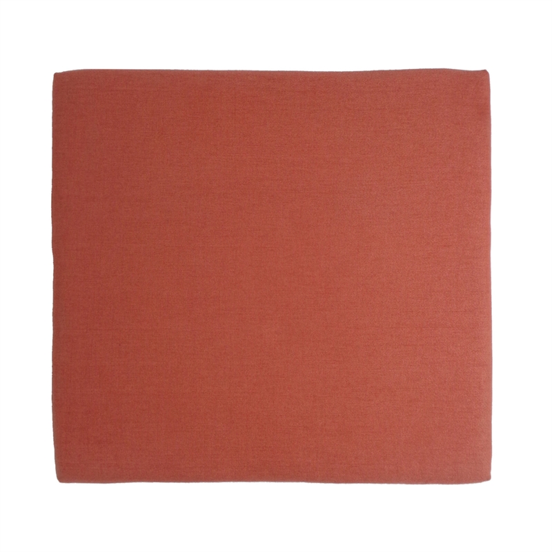 Benjara Square Ottoman with Splayed Rubberwood Legs- 33