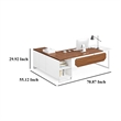 Benjara Executive Desk- 71