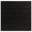 Benjara Ayne Side End Table- 1 Bottom Shelf- Black Wood Frame- Square 20 Inch