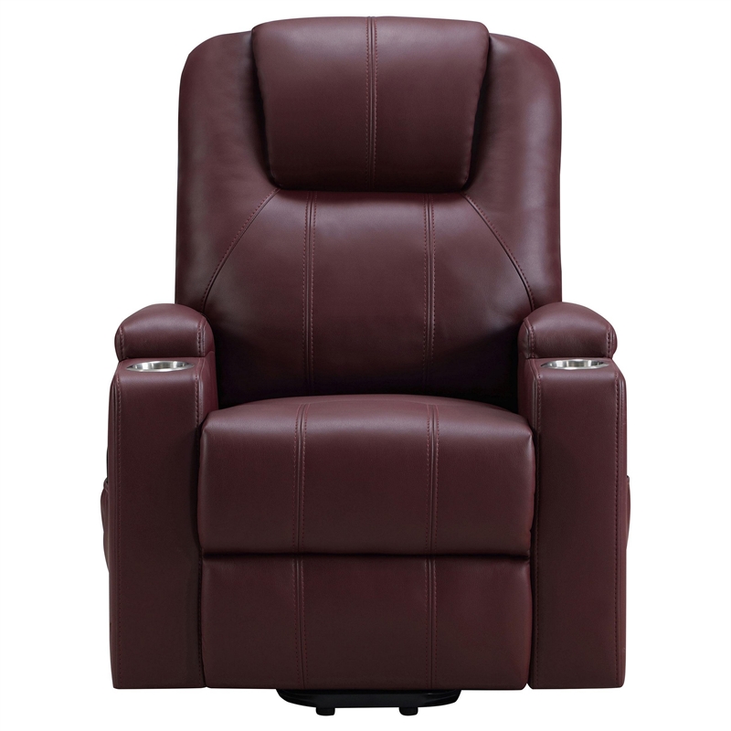 Benjara Stoy Power Lift Recliner Chair- Massage- 36