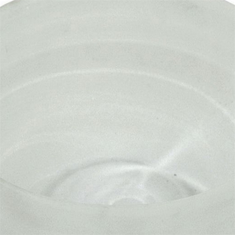 Benjara Niza Large Accent Planter Set of 2- White Weather Resistant Ceramic