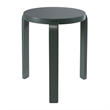 Benjara Mata Stacking Stool Ottoman (Set of 2)- Modern Spanish Moss Green