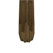 Benjara Tasha Vase with Geometric Design- Slim Profile Bronze Ceramic 32 Inch