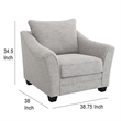 Benjara Kito Armchair- 39