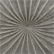 Benjara Wink Accent Vase- Sea Urchin Gray Resin Statuette- Modern 20 Inch