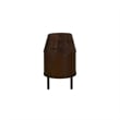 Benjara Brandon TV Stand Media Console- Shelf 2 Cabinets- Dark Brown- 71 Inch