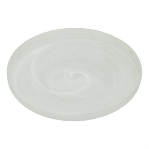 Benjara Niza Round Accent Planter Set of 2- White Weather Resistant Ceramic