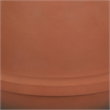 Benjara Decorative Flower Vase- Terracotta Inspired Orange Ceramic 10 Inch