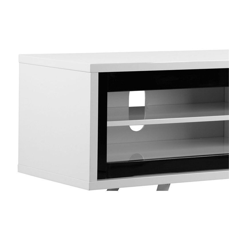 Benjara Hle TV Stand Media Console- Low Profile 59
