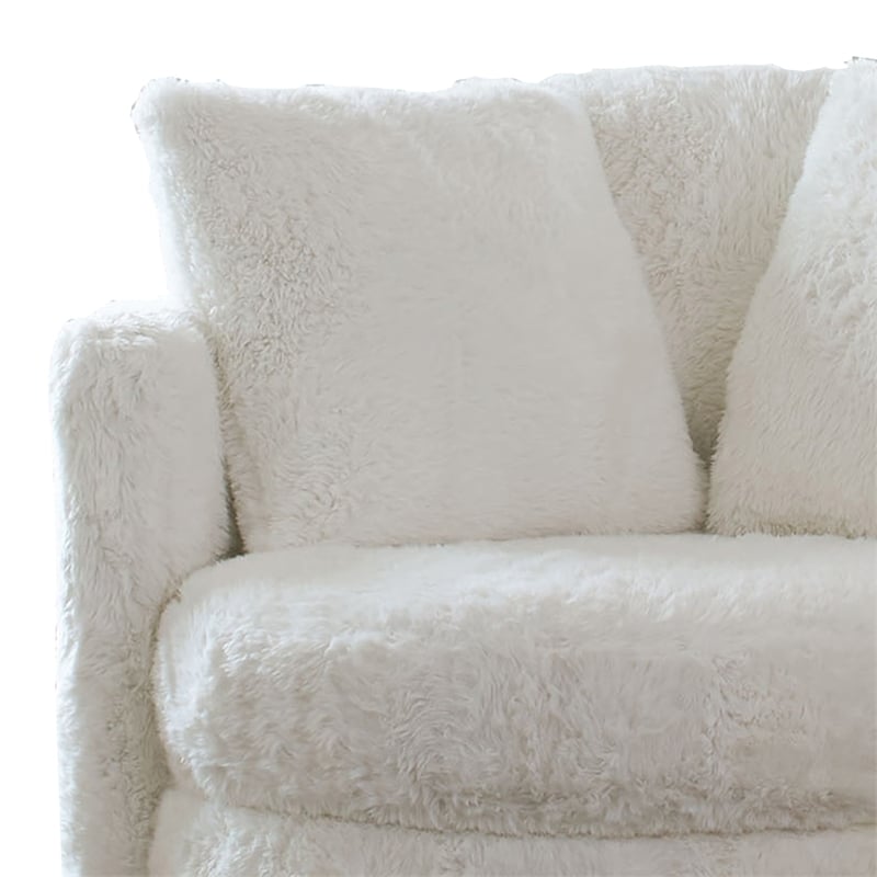 Benjara Rane Swivel Accent Chair- 49