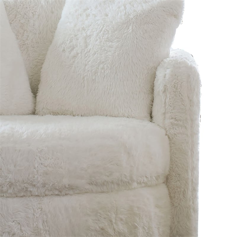 Benjara Rane Swivel Accent Chair- 49