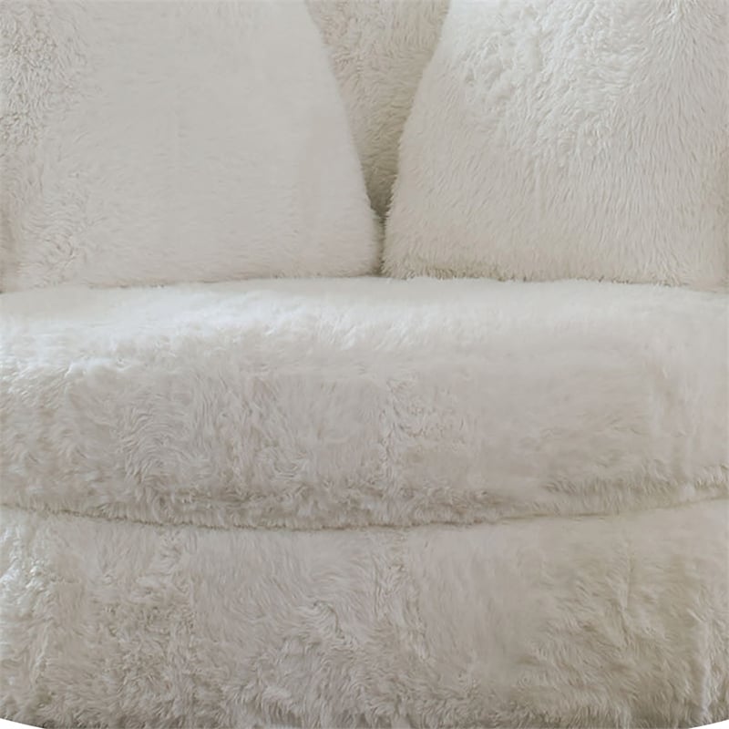 Benjara Rane Swivel Accent Chair- 49
