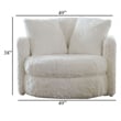 Benjara Rane Swivel Accent Chair- 49
