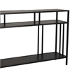 Benjara Plant Display Stand- 3 Tier Black Metal- Modern Industrial 48 Inch