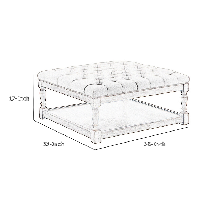 Benjara Xena Coffee Table- 36