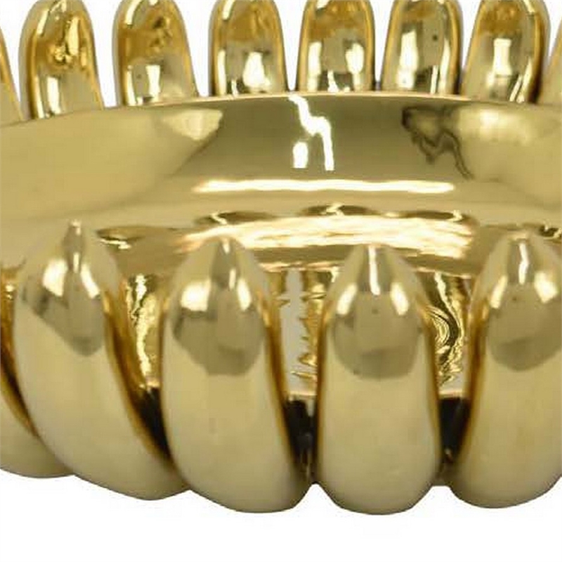 Benjara Zoma Accent Bowl- 16