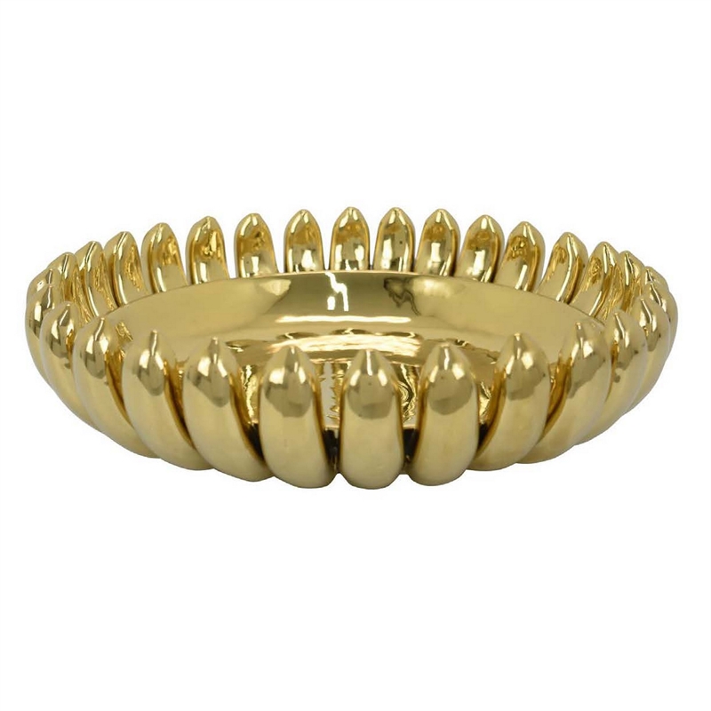 Benjara Zoma Accent Bowl- 16