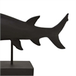 Benjara Tabletop Accent Decor Piece- Hammerhead Shark- 21