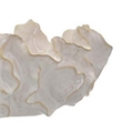 Benjara Decorative Accent Bowl- 18 Inch- Natural Wavelike Body- White Ceramic