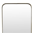 Benjara Feno Decorative Wall Mirror w Rack- Portrait Style 30