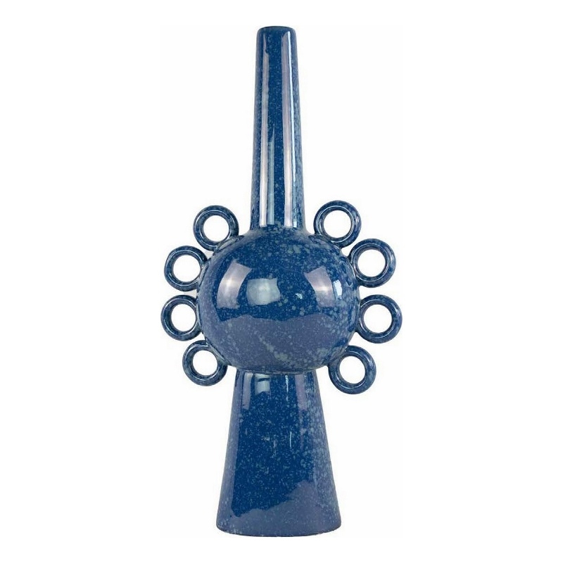 Benjara Kary Flower Vase- Unique 3D Aesthetic- Narrow 23