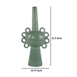 Benjara Kary Flower Vase- Unique 3D Look- Narrow 23