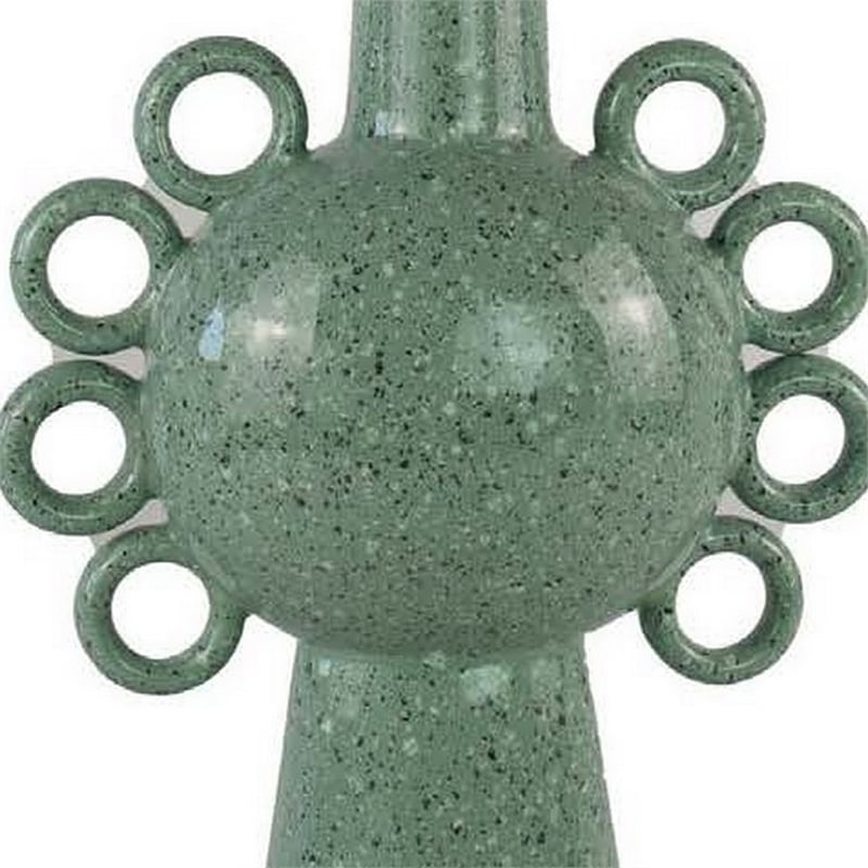 Benjara Kary Flower Vase- Unique 3D Look- Narrow 23