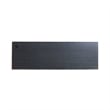 Benjara Asti Workbench Top- 20x64 Metallic Gray- Eco Friendly Melamine