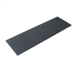 Benjara Asti Workbench Top- 20x64 Metallic Gray- Eco Friendly Melamine