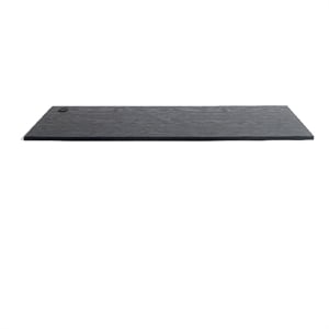 Benjara Asti Workbench Top- 20x64 Metallic Gray- Eco Friendly Melamine
