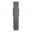 Benjara Decorative Accent Vase- Sleek Cactus Design- 30