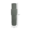 Benjara Decorative Accent Vase- Sleek Cactus Design- 36