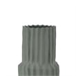 Benjara Decorative Accent Vase- Sleek Cactus Design- 36
