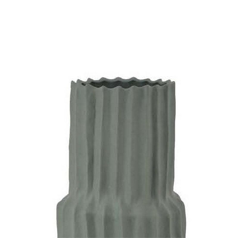 Benjara Decorative Accent Vase- Sleek Cactus Design- 36