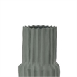 Benjara Decorative Accent Vase- Sleek Cactus Design- 36