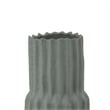 Benjara Decorative Accent Vase- Sleek Cactus Design- 24