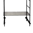 Benjara Plant Display Stand- 87 Inch- 3 Shelves Black Metal Ladder Design