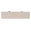 Benjara Kizie Sideboard Buffet Console 4 Doors- Shelves- Tawny Brown 66 Inch