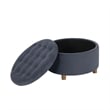 Benjara Jo Storage Ottoman- 28