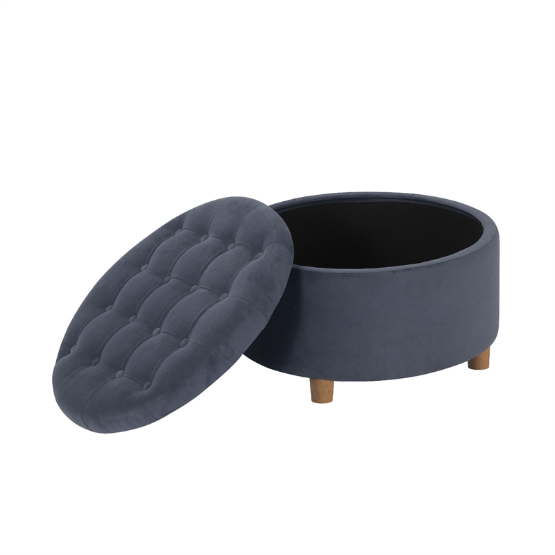 Benjara Jo Storage Ottoman- 28