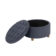 Benjara Jo Storage Ottoman- 28