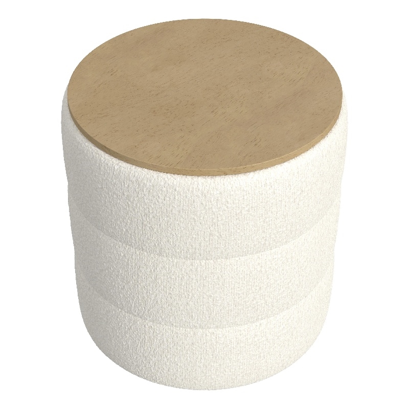 Benjara Mona Storage Ottoman- 19