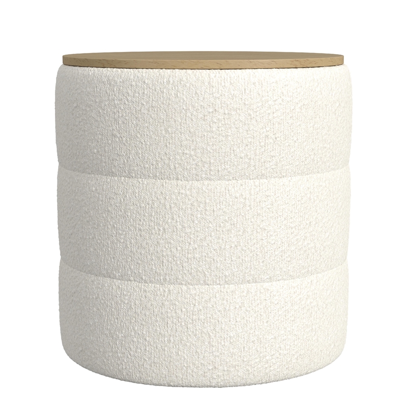 Benjara Mona Storage Ottoman- 19