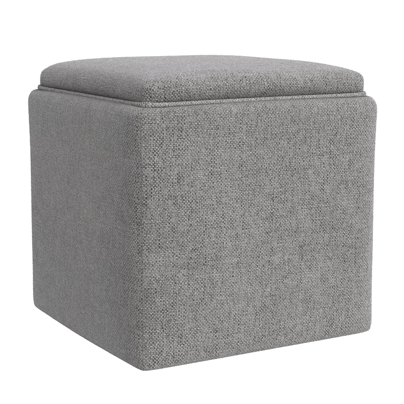 Benjara Soa Storage Accent Ottoman- 18