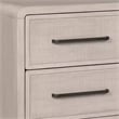 Benjara Giva Nightstand- 2 Drawers- USB A-C- Natural Oak Beige Finish- 24 Inch