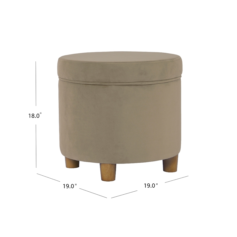 Benjara Gio Storage Ottoman- 19